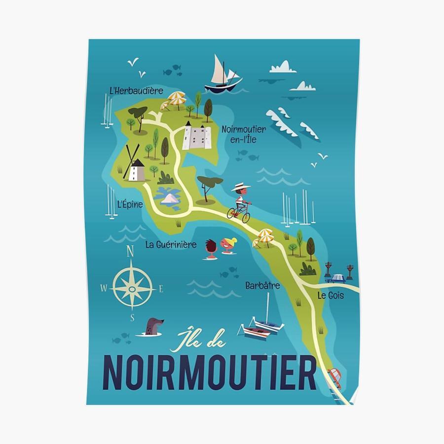 Maison Bord De Mer A Noirmoutier Barbatre ภายนอก รูปภาพ